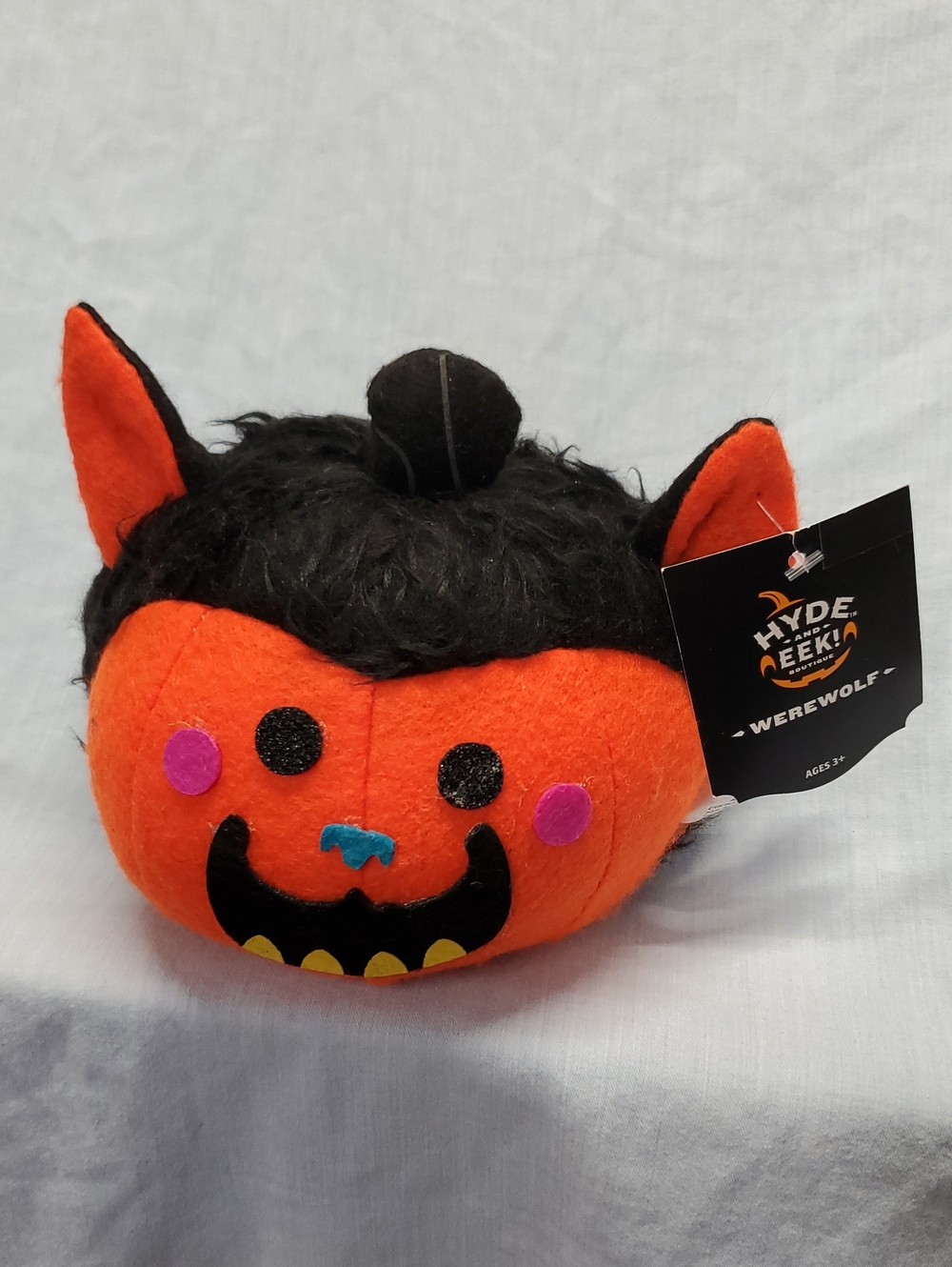 Target Orange & Black Werewolf Plush Kids Bag